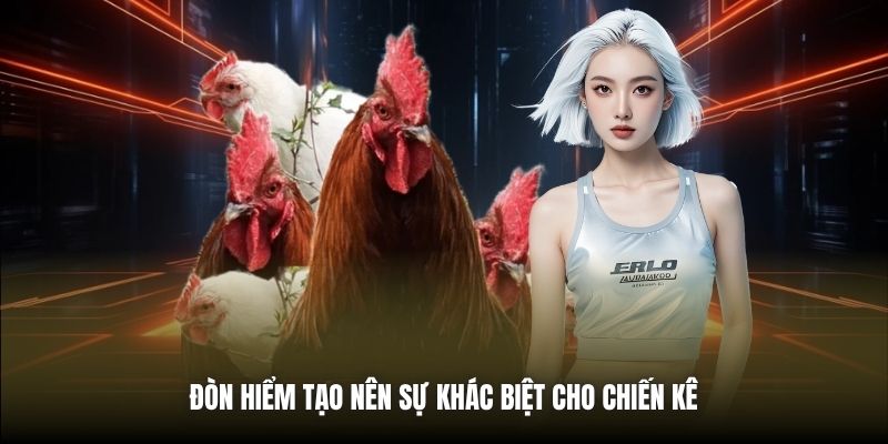 Đòn hiểm tạo nên sự khác biệt cho chiến kê